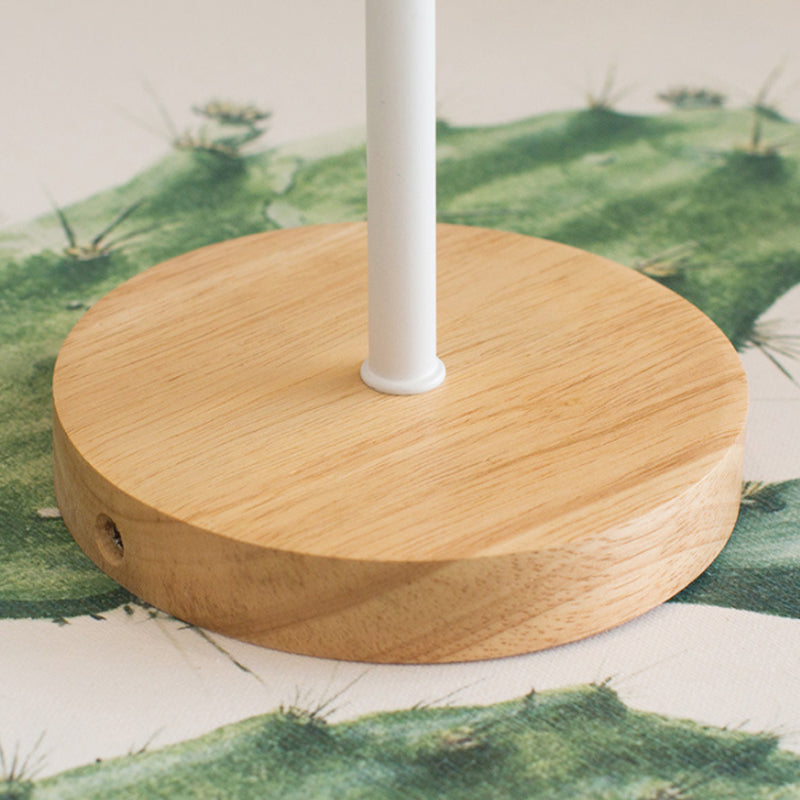 Nordic Wooden Perched Bird Sculpture Minimalist Wall Light