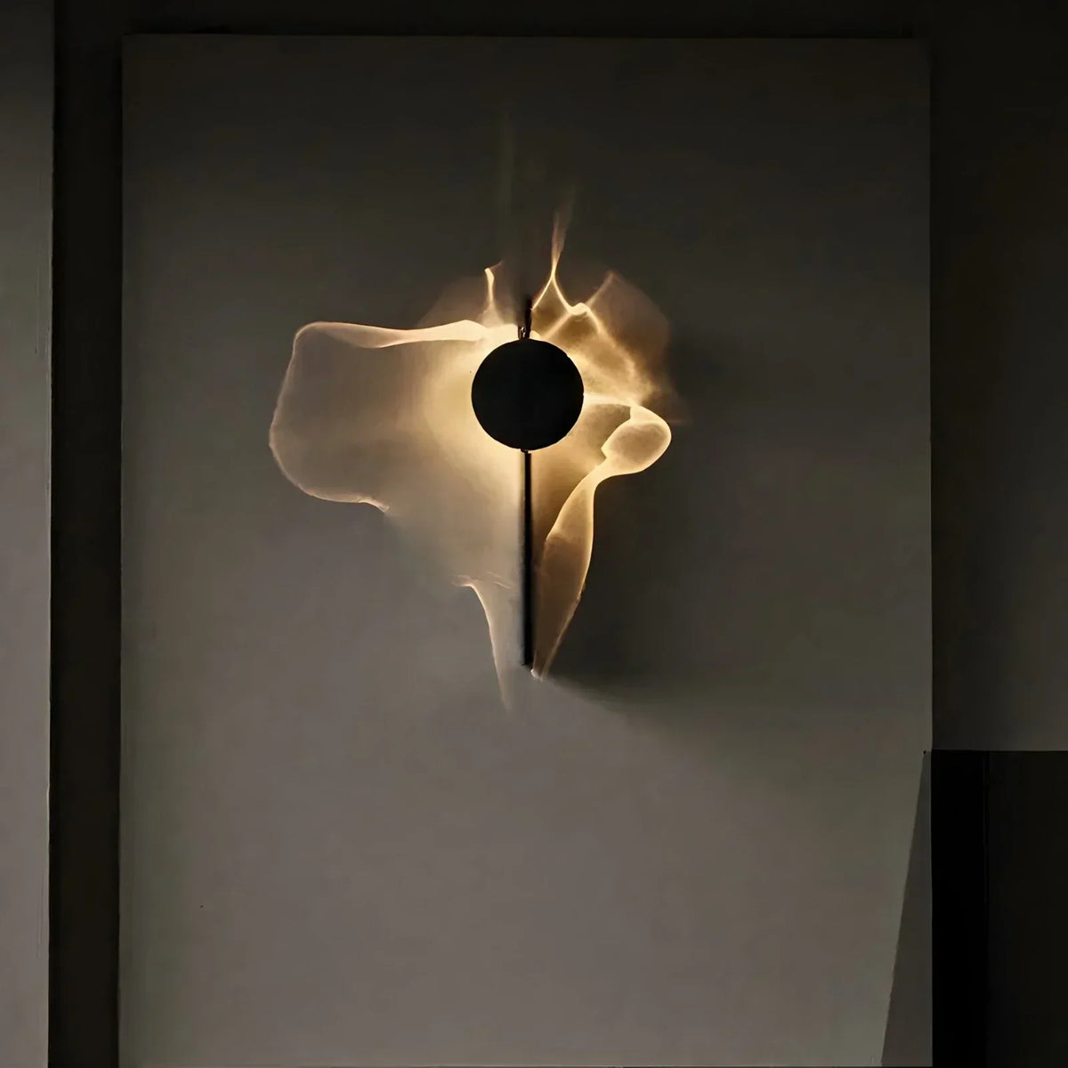 Rotatable Aluminum Stainless Steel Ripple Projection Wall Light