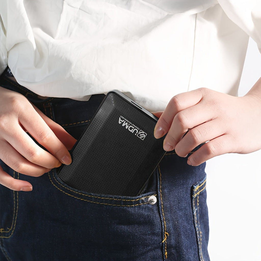 Slim Lightweight Portable External SSD Storage Drive