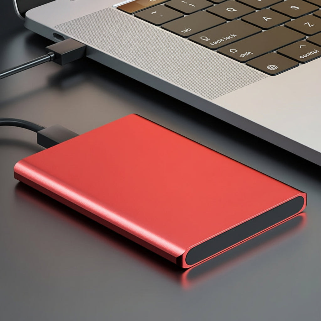 Slim Compact Lightweight External Portable SSD Hard Drive