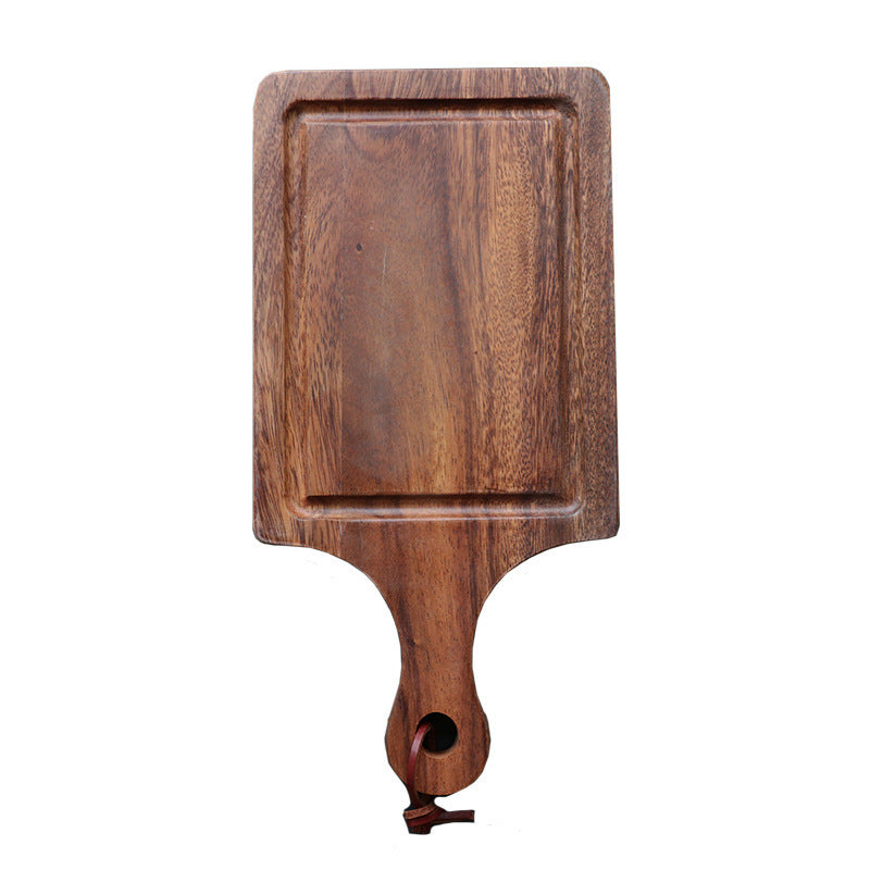Sleek Minimalist Solid Wood Knife-Friendly Cutting Board