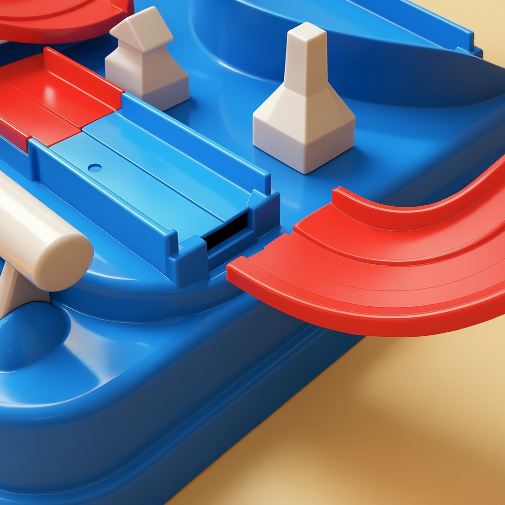 Modular City Adventure Mechanical Car Track Puzzle Toy Playset
