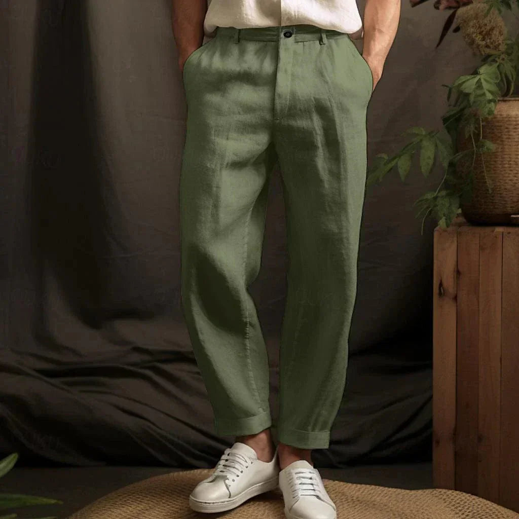Casual Herren Leinenhose für den Sommer 3