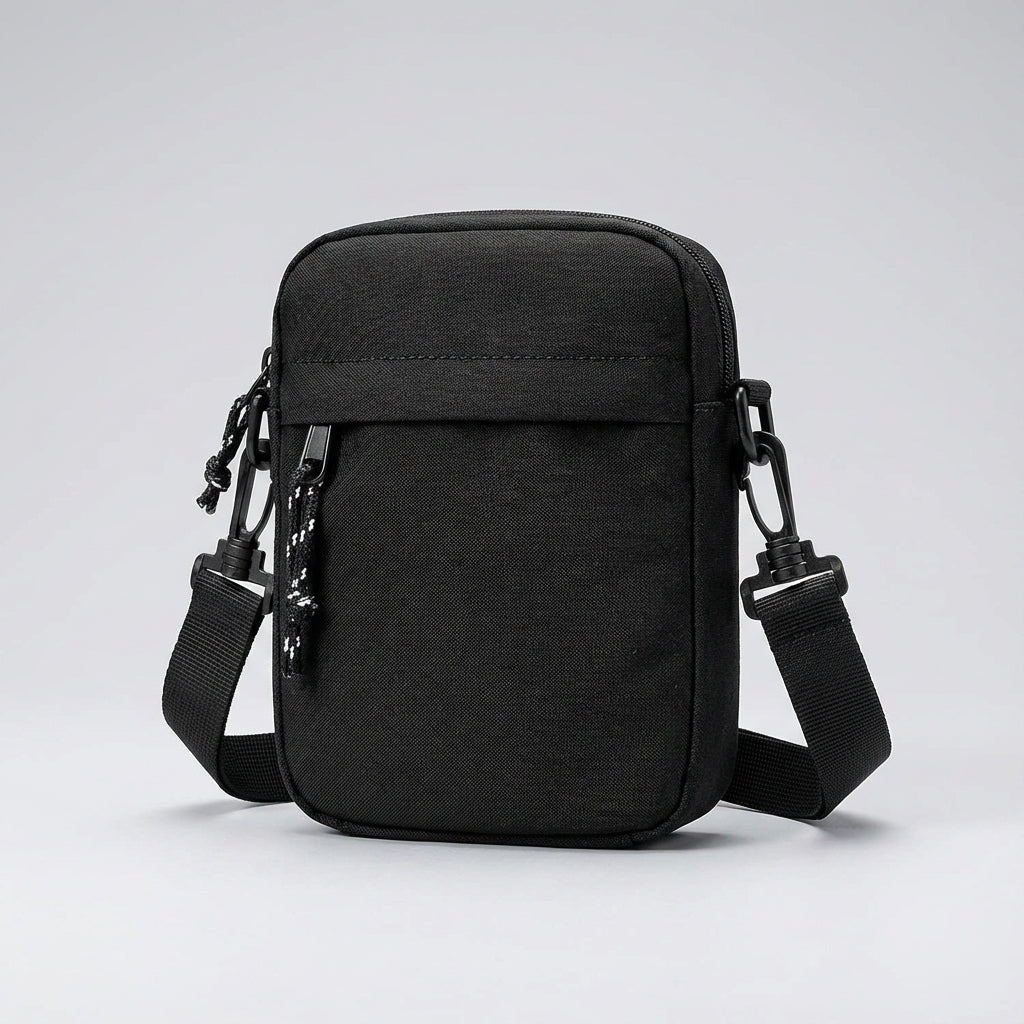 Compact Water-Repellent Nylon Anti-Theft Crossbody Shoulder Bag