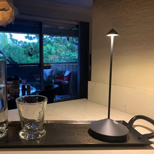 Waterproof Cordless Rechargeable Dimmable Indoor Outdoor Table Lamp