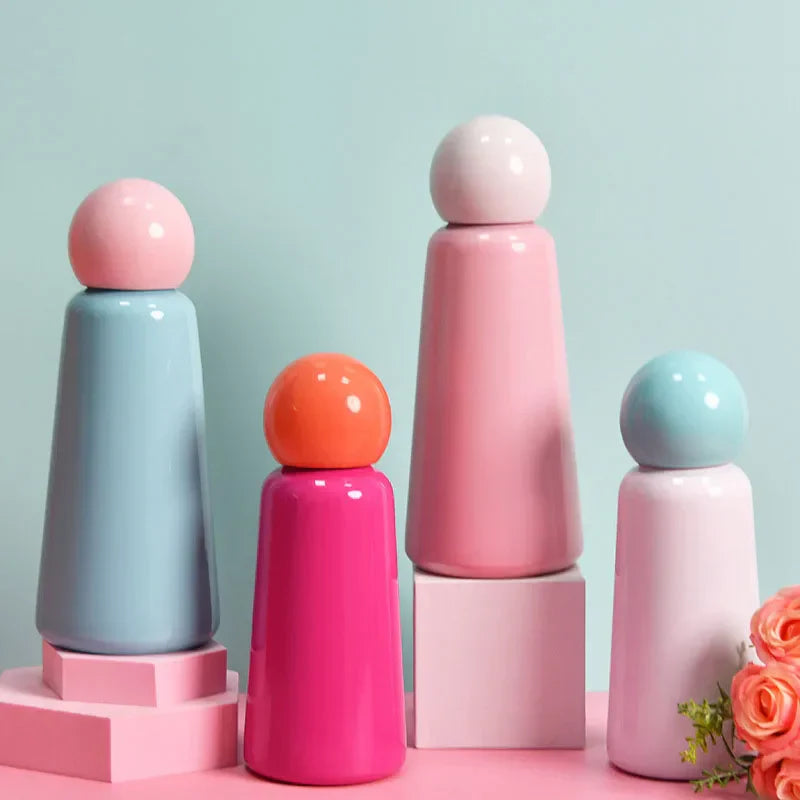 Vibrant Two-Tone Stainless Steel Insulated Water Bottle