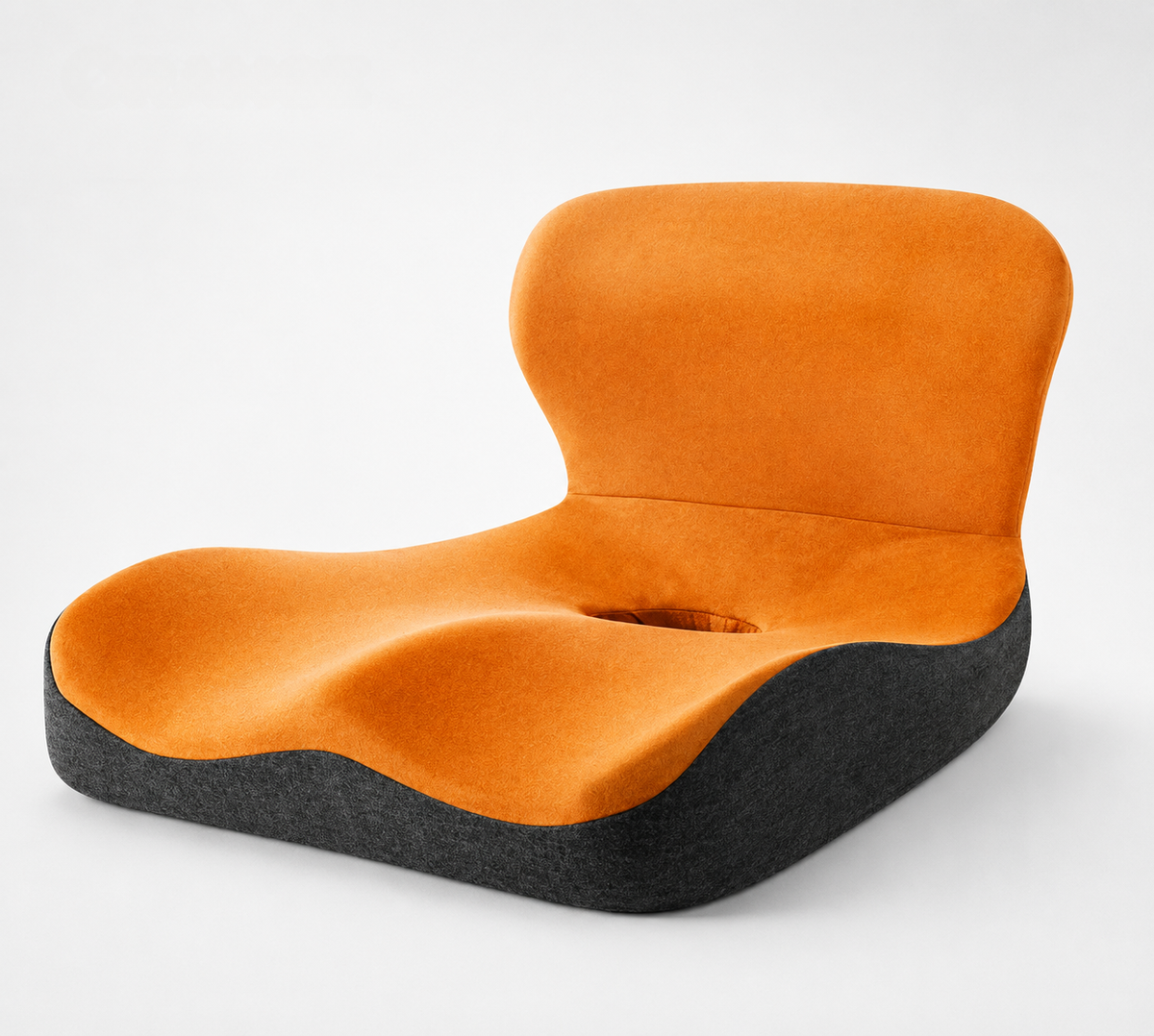Ergonomic L-Shape High-Density Memory Foam Orthopedic Seat Cushion