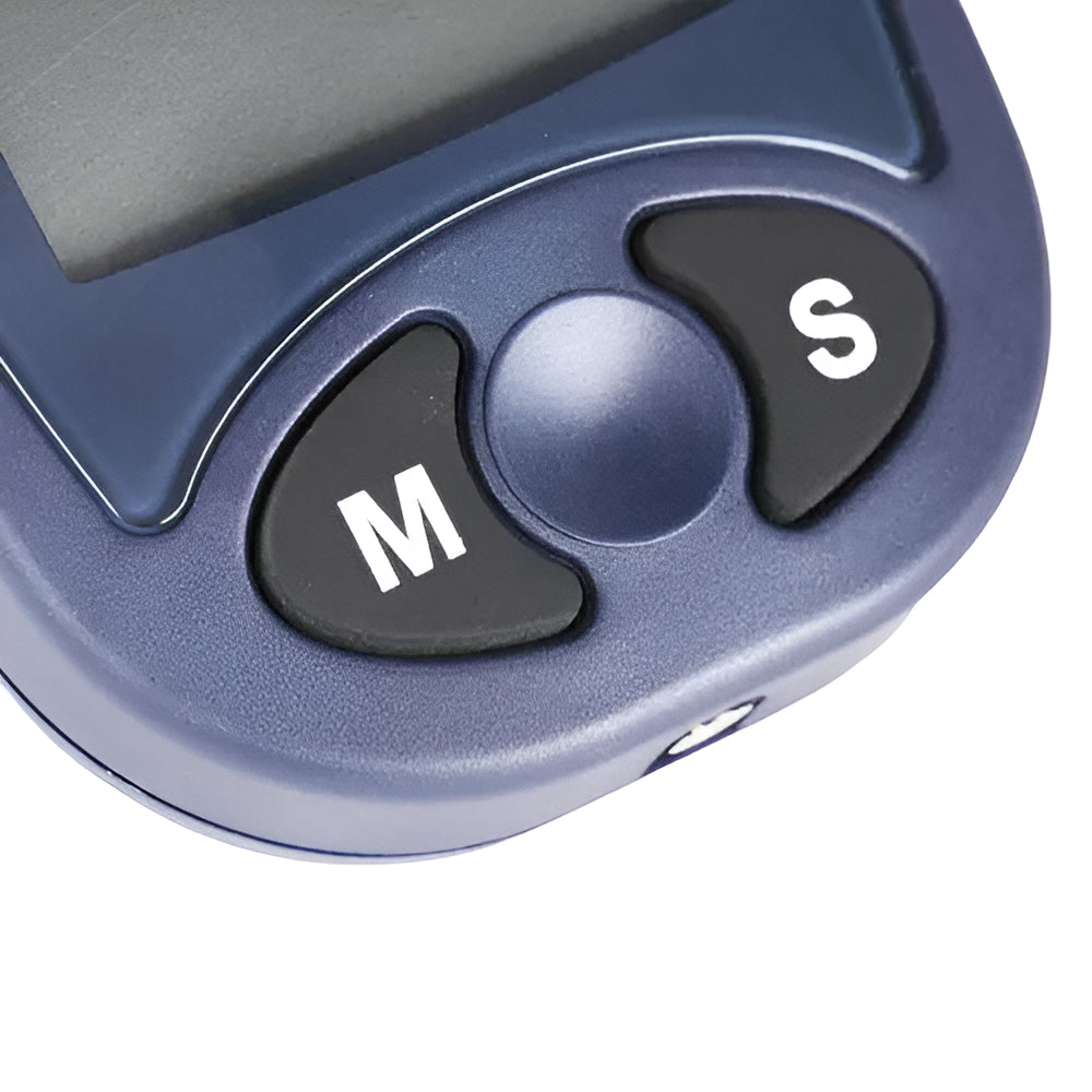 Compact Portable Home Blood Glucose Monitor Test Kit