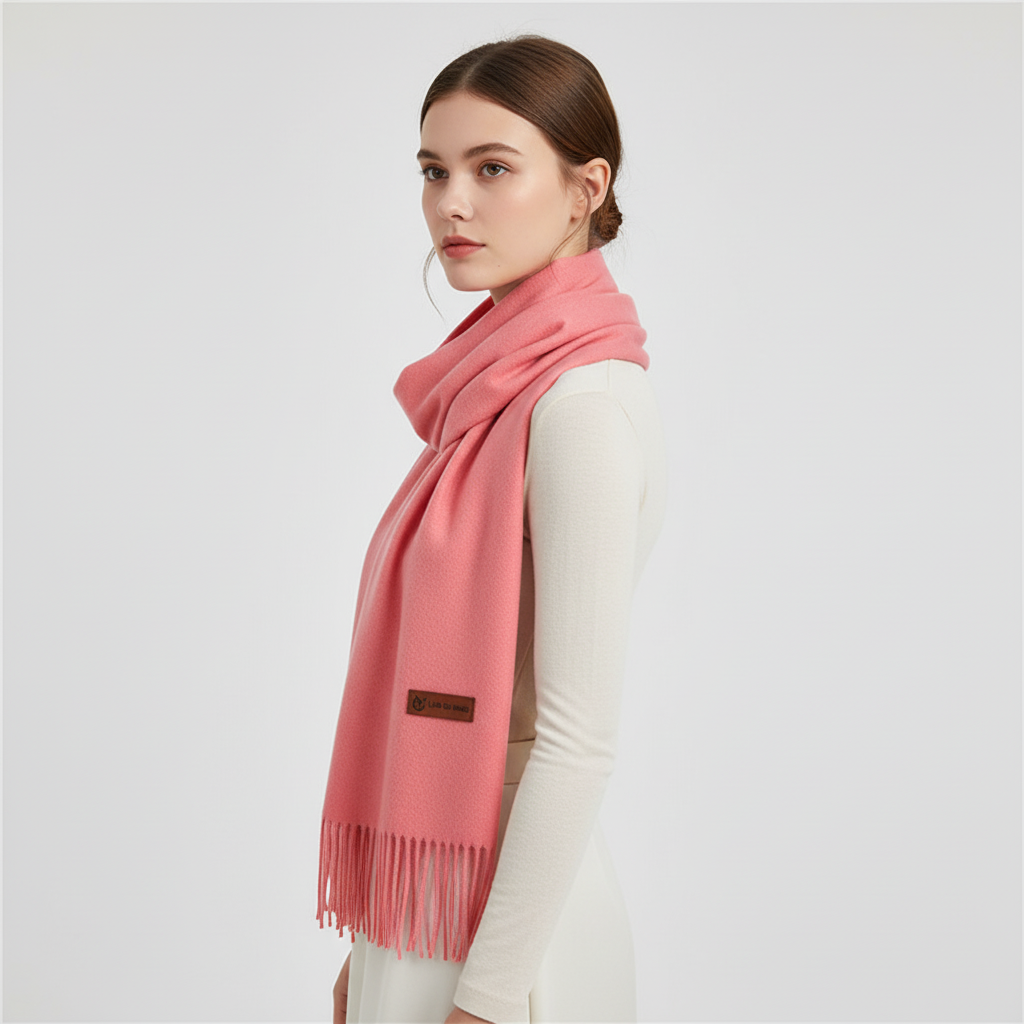 Oversized Soft Fringed Wrap Scarf Stole