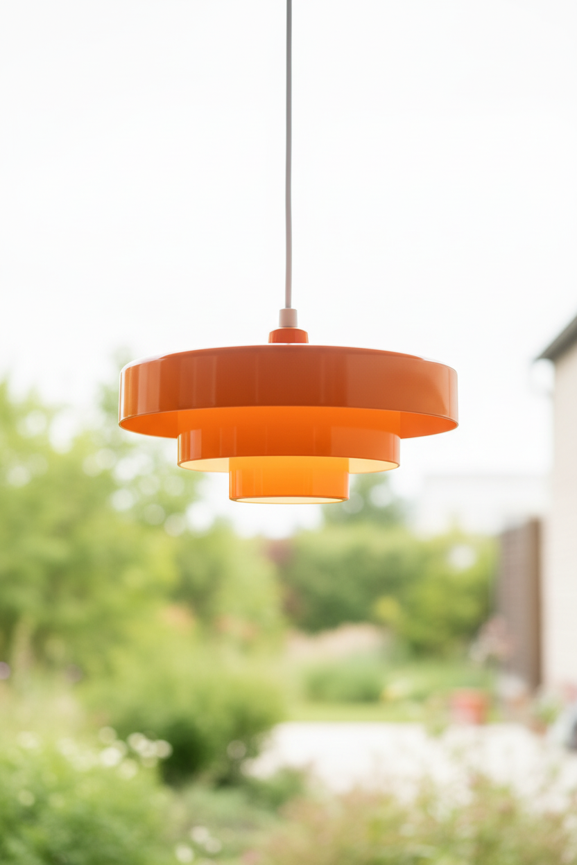 Retro Vintage Metal Dome Shade Ceiling Pendant Light