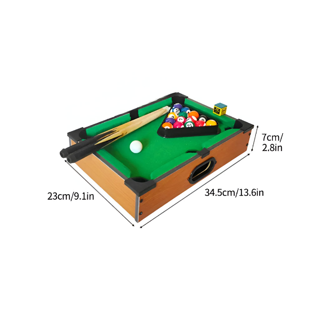 Plush Felt Billiard Table Interactive Cat Toy