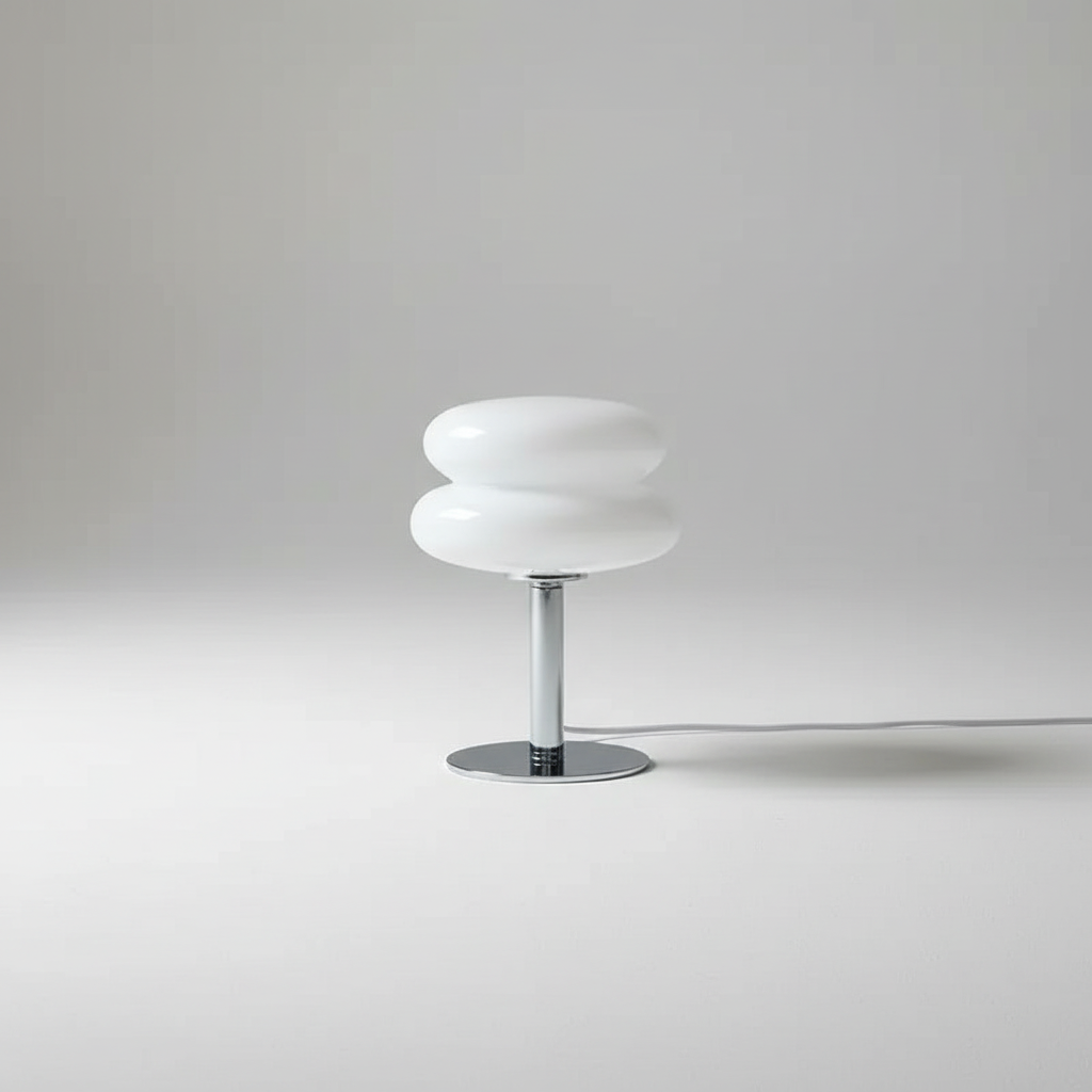 Bauhaus Inspired Compact Dimmable Rechargeable Cordless Table Lamp