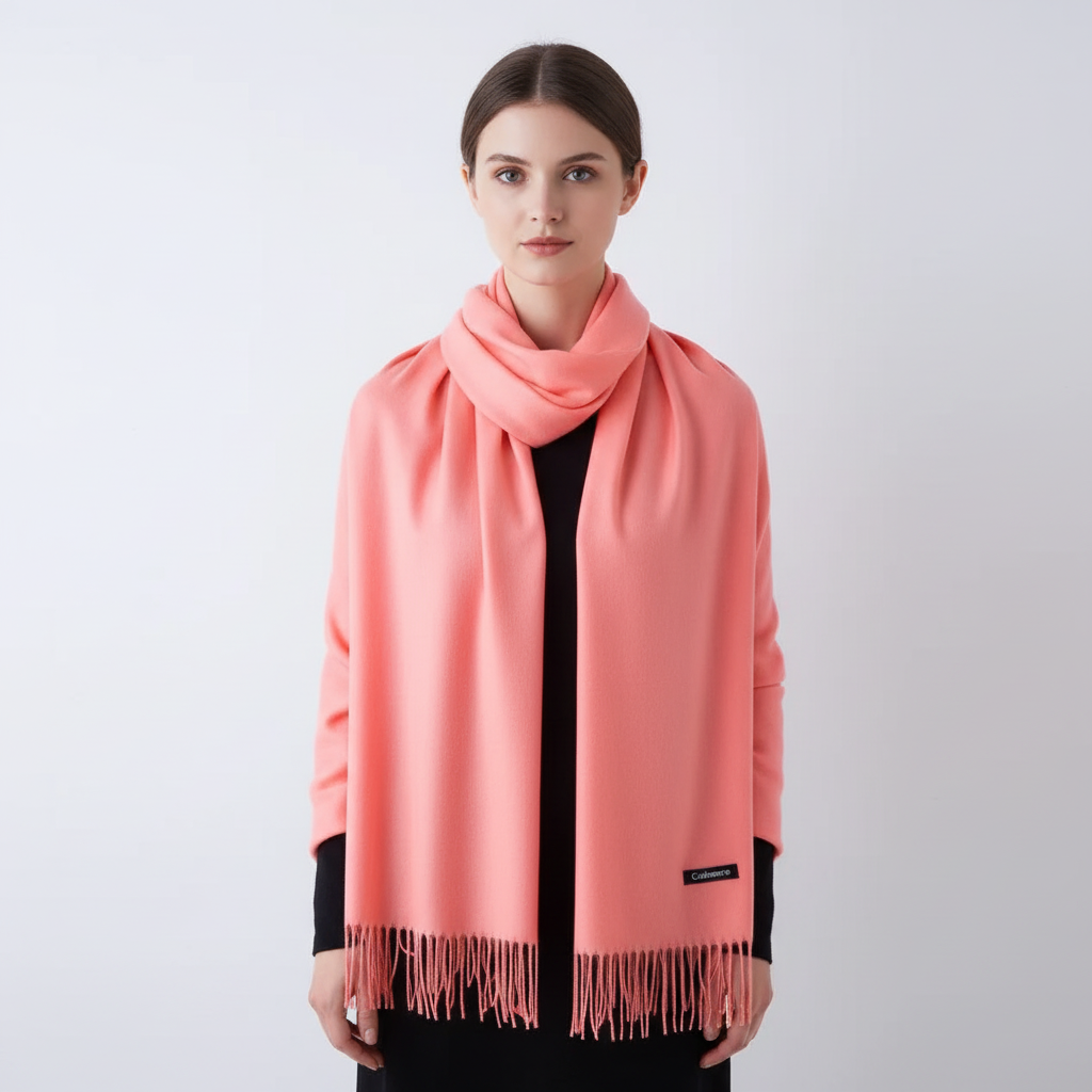 Soft Breathable Blend Long Women's Wrap Scarf