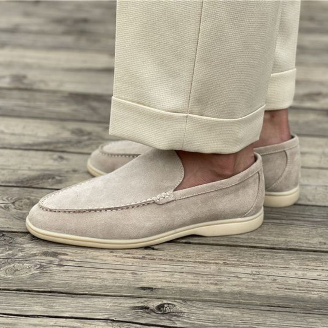 Low Suede Loafers for Men 3