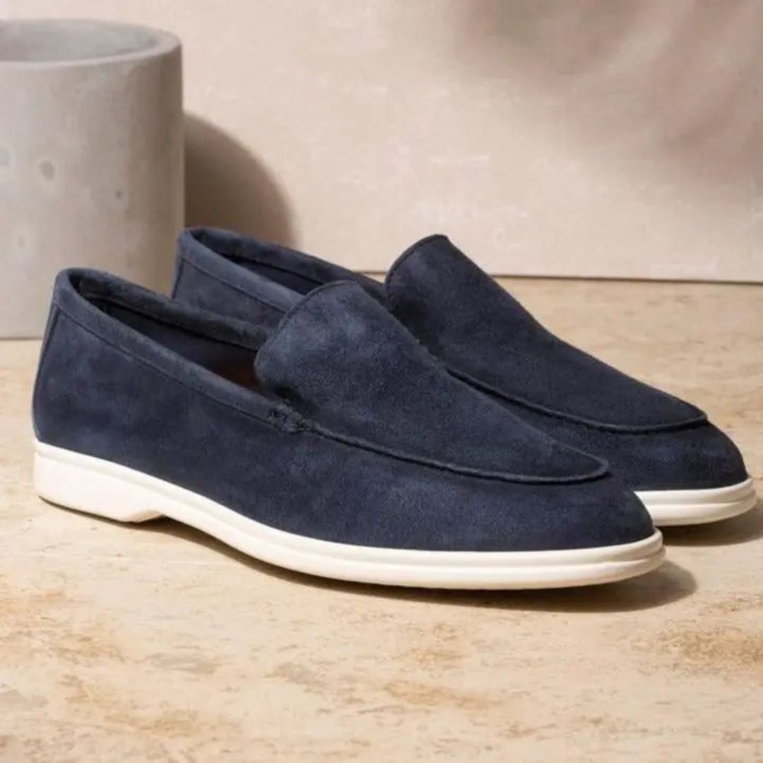 Low Suede Loafers for Men 7