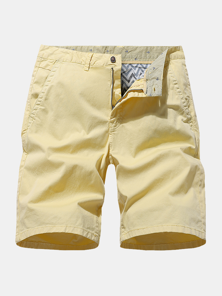 Men's Casual Chino Shorts 6