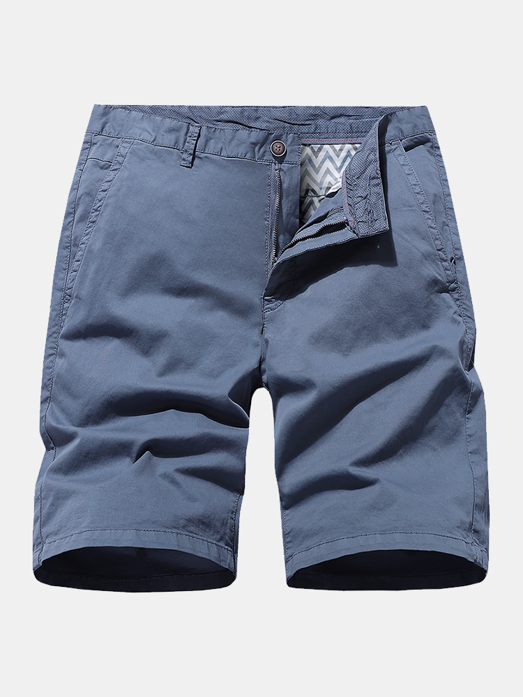 Men's Casual Chino Shorts 8