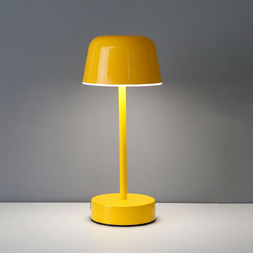Sleek Cordless Dimmable Table Lamp with Adjustable Color Temperature