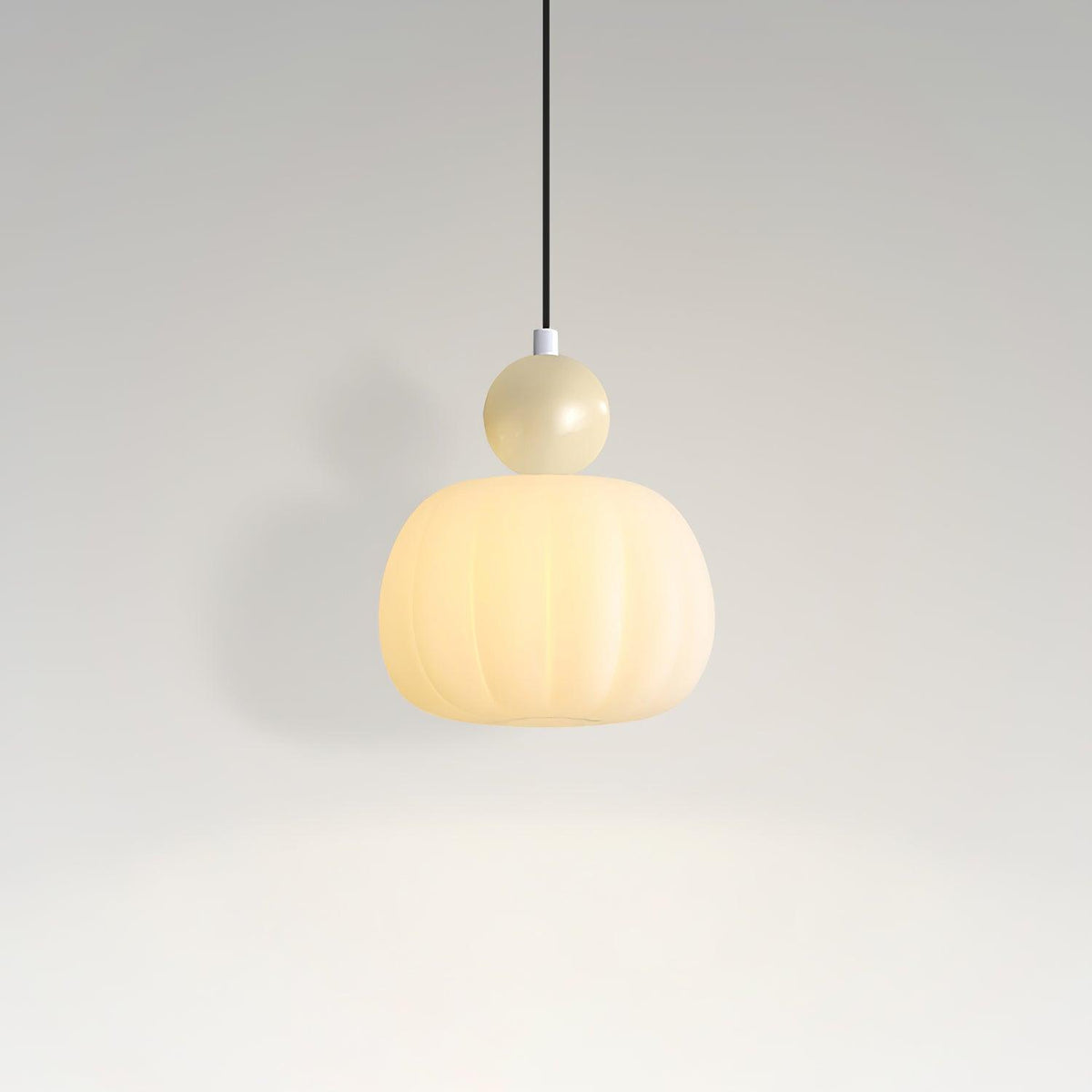 Organic Round Acrylic Diffuser Pendant Light
