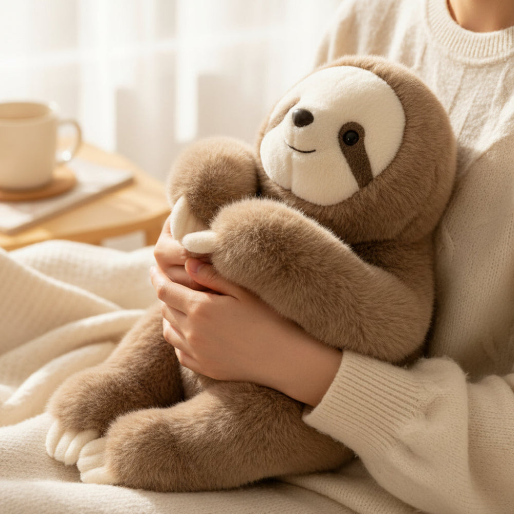 Soft Rounded Hugging Animal Plush Pillow Toy