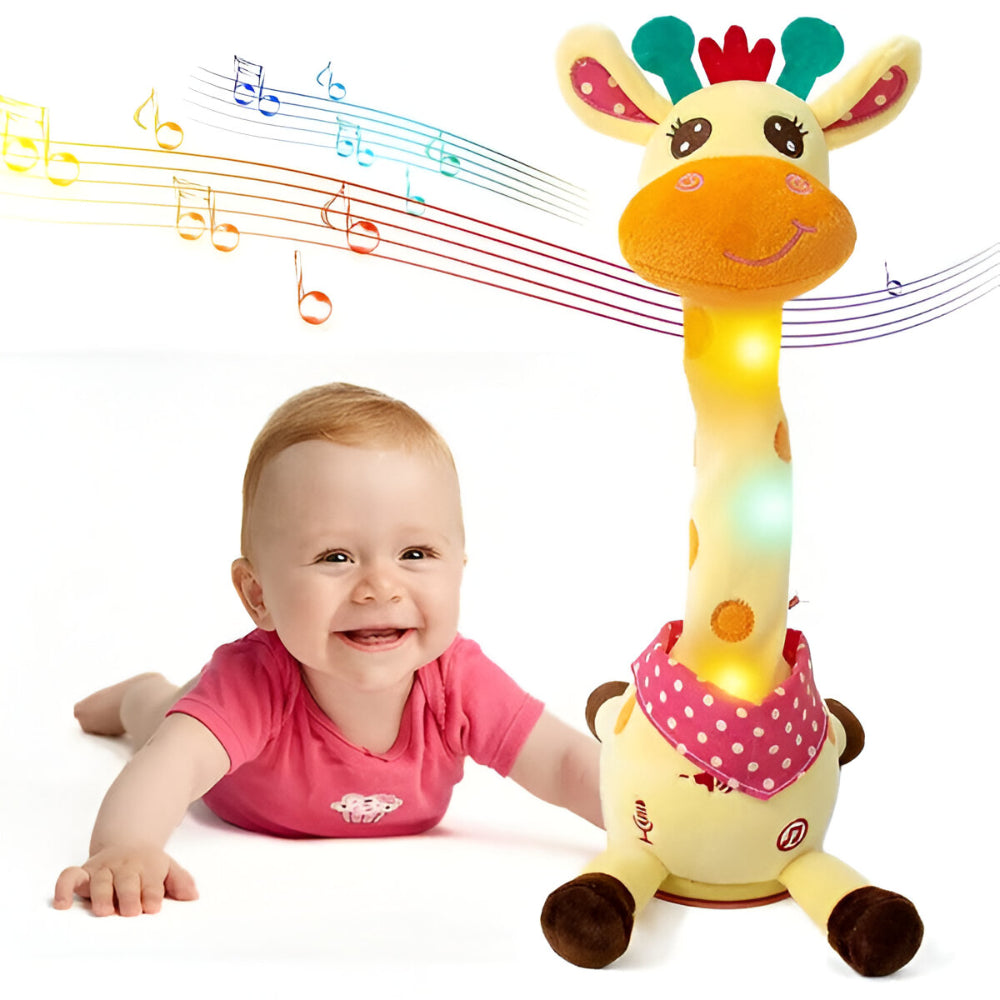Cuddly Singing Talking Giraffe Plush Interactive Musical Toy