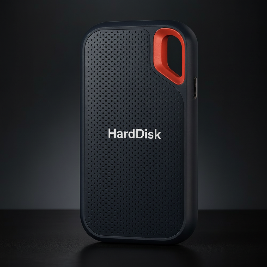 Compact Aluminum Alloy Shockproof USB-C External Portable SSD Drive