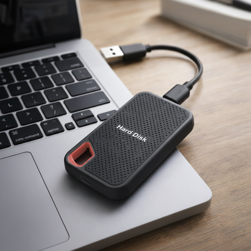 Compact Aluminum Alloy Shockproof USB-C External Portable SSD Drive