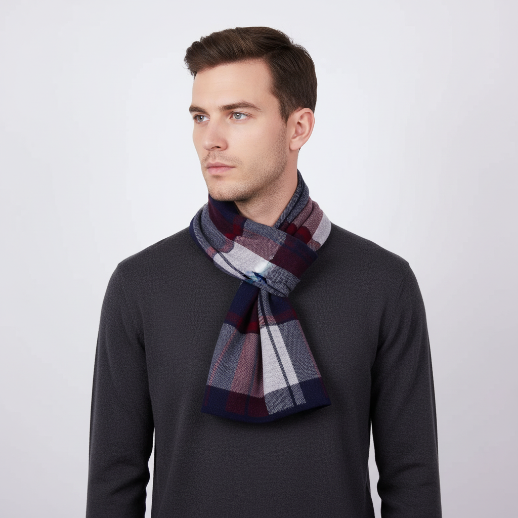Soft Fluffy Windproof Timeless Men's Scarf