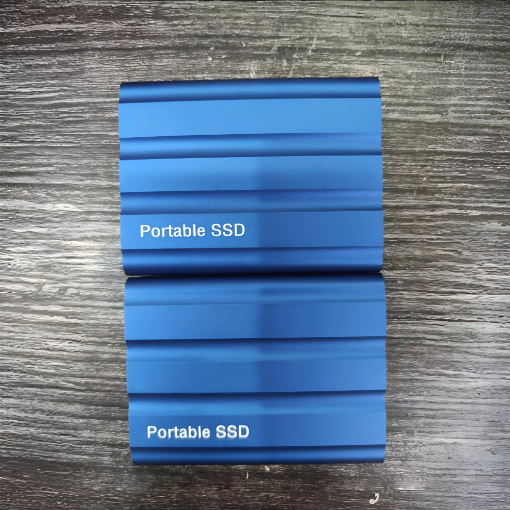 Compact Metal Enclosure Portable SSD External Storage Drive