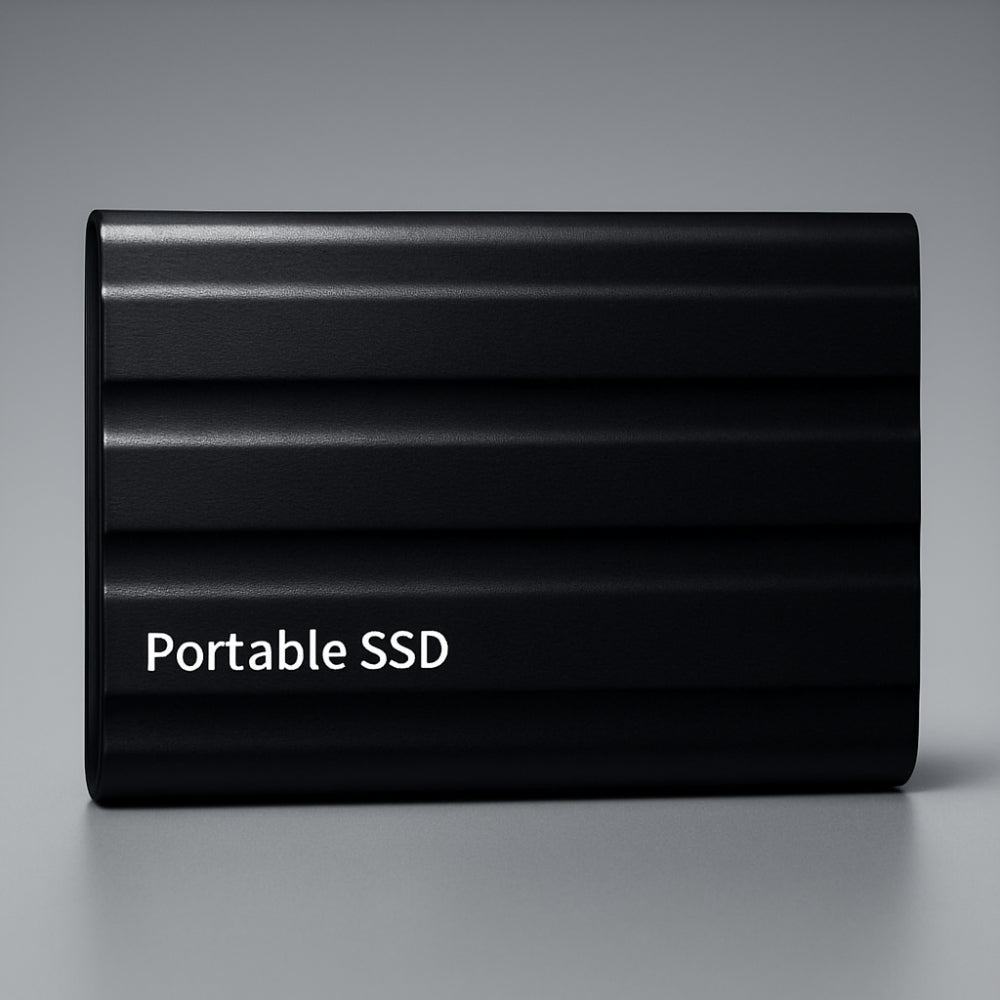 Compact Metal Enclosure Portable SSD External Storage Drive