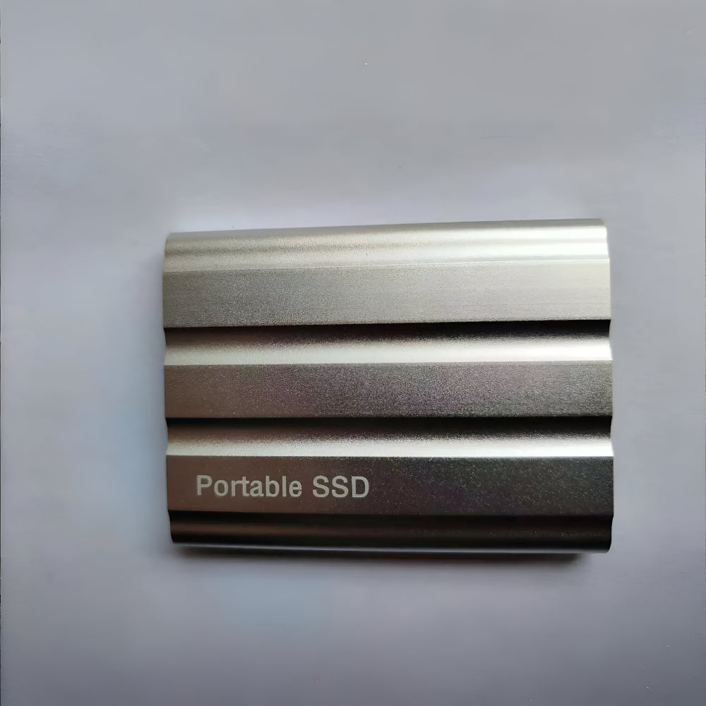 Compact Metal Enclosure Portable SSD External Storage Drive