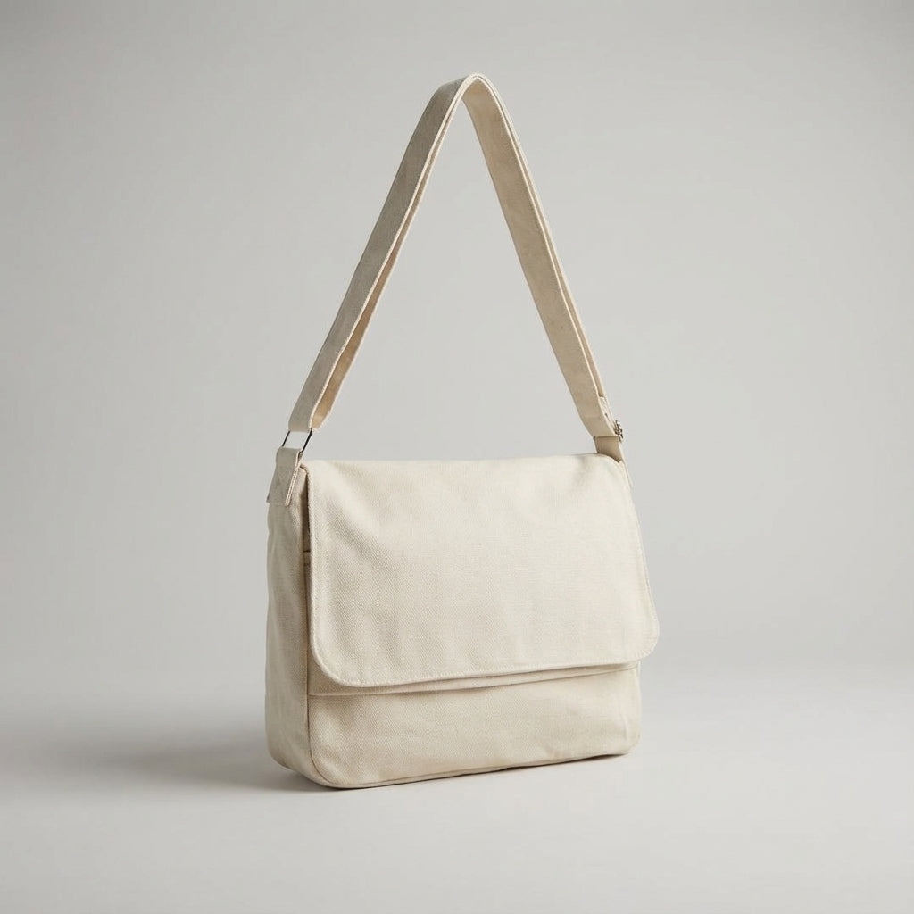 Sturdy Fabric Adjustable Strap Canvas Shoulder Bag