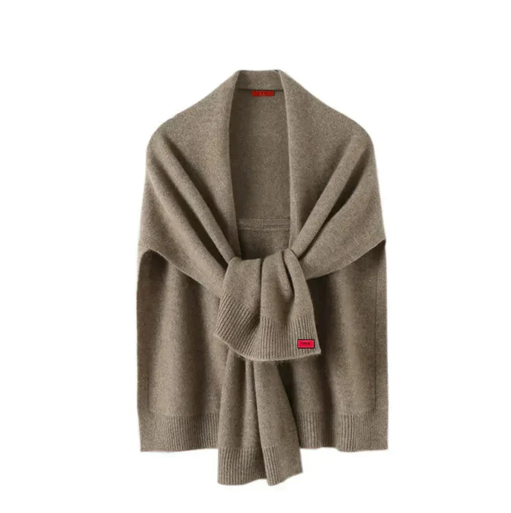 Soft Knit Versatile Wrap Scarf And Blanket
