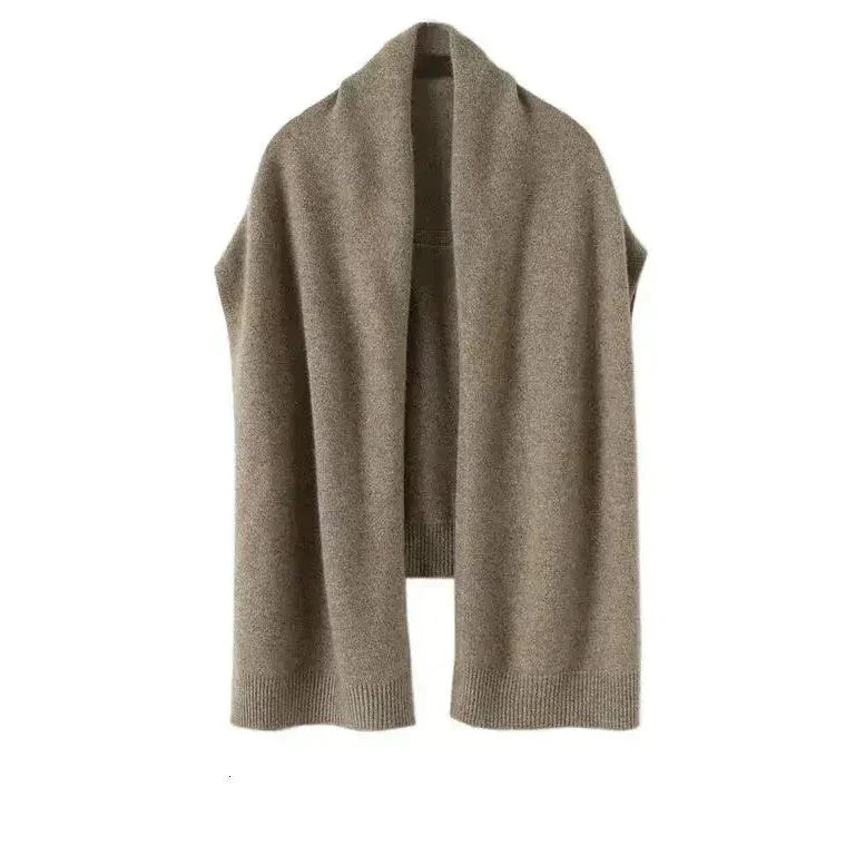 Soft Knit Versatile Wrap Scarf And Blanket