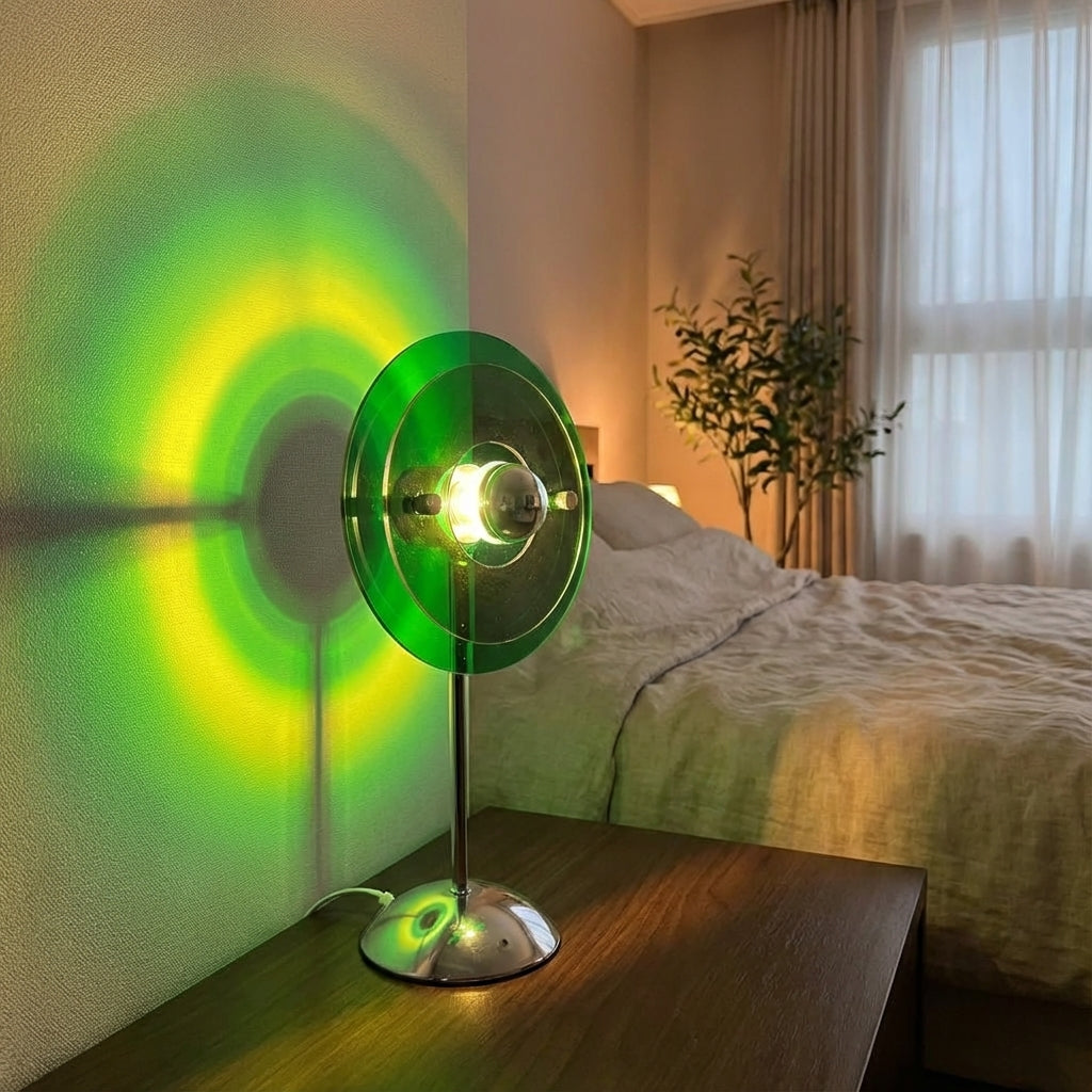 Compact Sunset Gradient Projection USB Tabletop Table Lamp