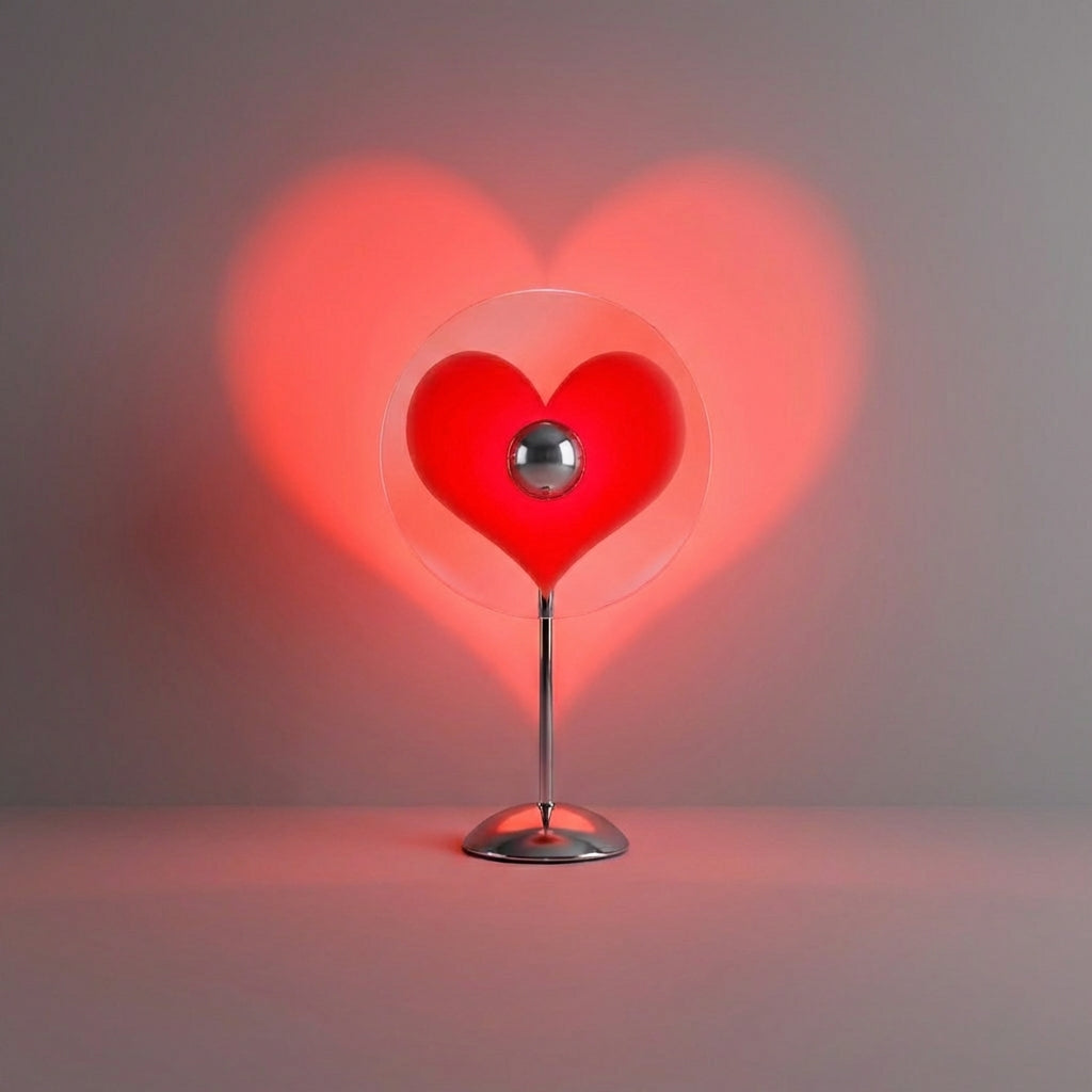 Compact Sunset Gradient Projection USB Tabletop Table Lamp
