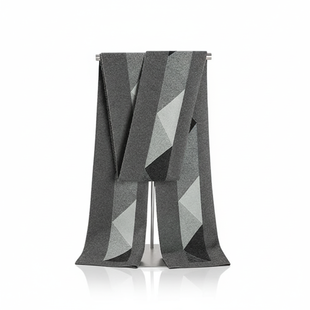 Soft Patterned Stylish Winter Scarf for Men