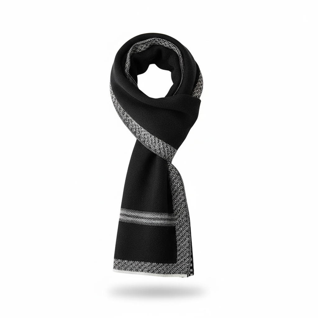 Soft Patterned Stylish Winter Scarf for Men