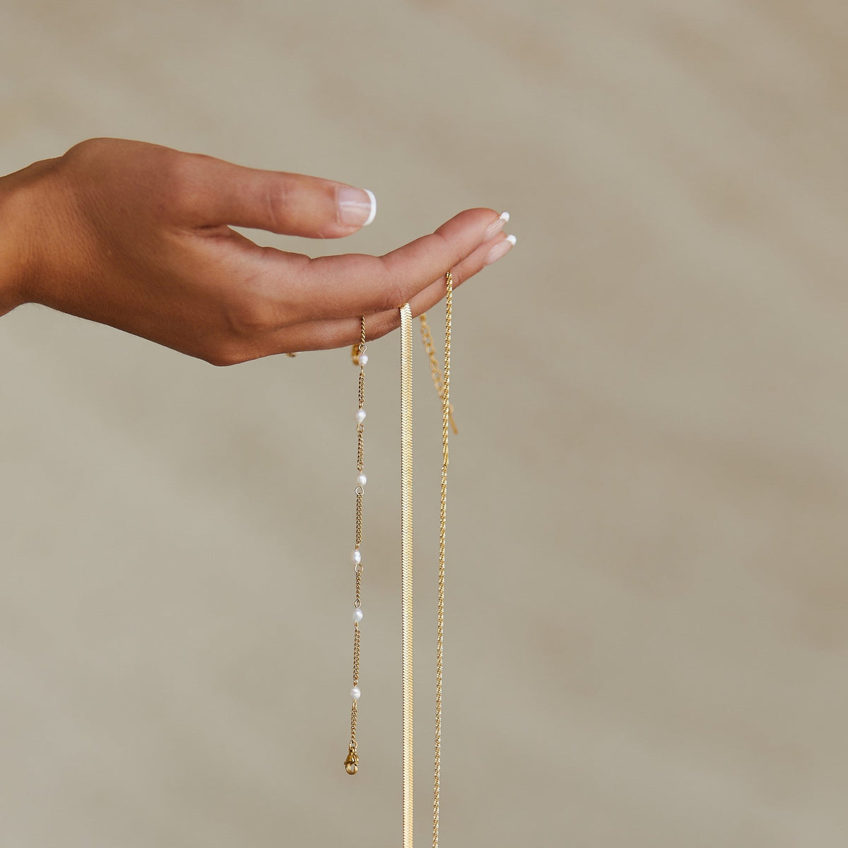 Handcrafted Freshwater Pearl Gold Coated Stainless Steel Bracelet