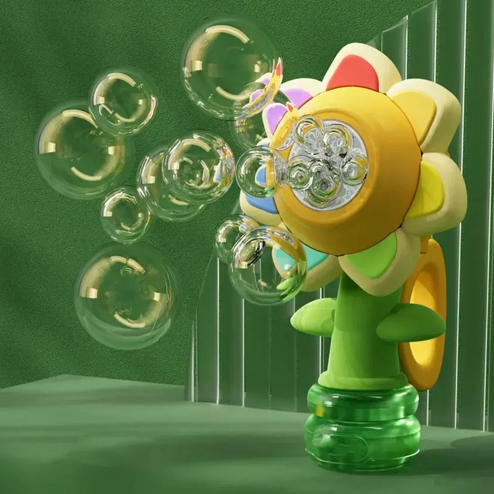 Automatic Quick Release Outdoor Bubble Maker Machine Toy Set