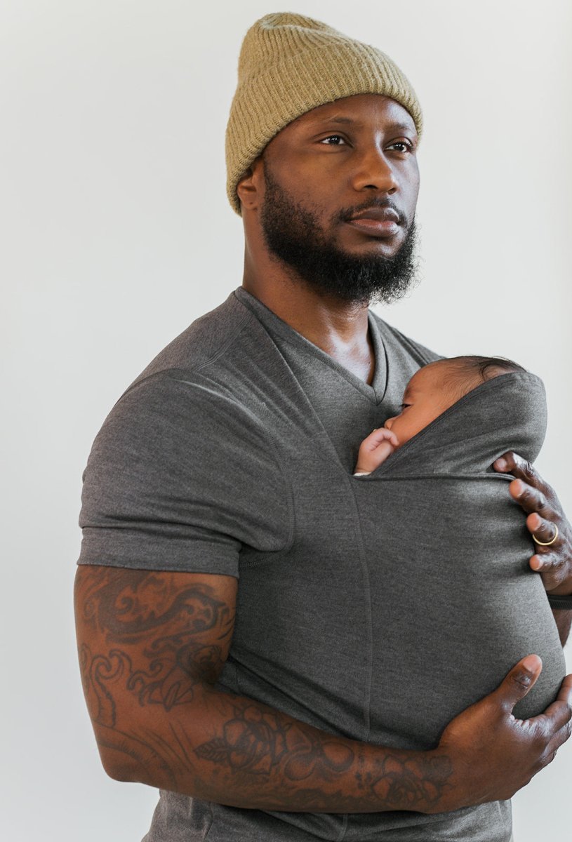 Ergonomic Adjustable Soft Breathable Baby Carrier Wrap T-Shirt