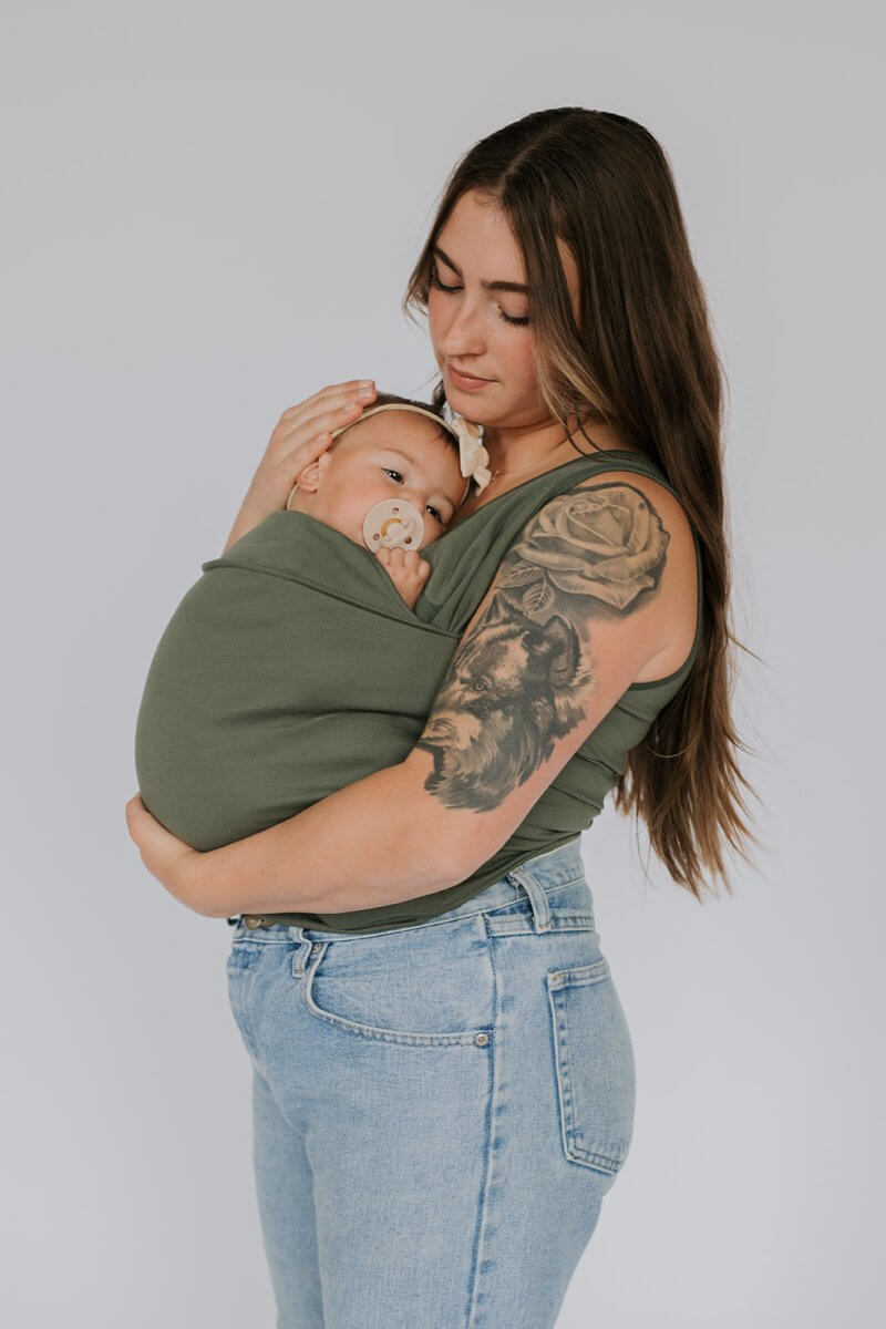 Ergonomic Adjustable Soft Breathable Baby Carrier Wrap T-Shirt