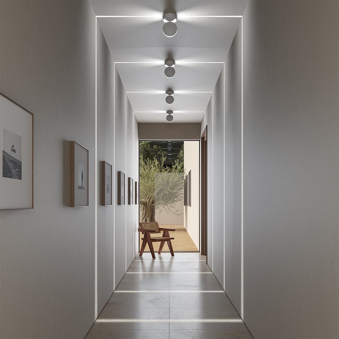 Adjustable Minimalist Matte Finish Ceiling Light Fixture Indoor Spotlight