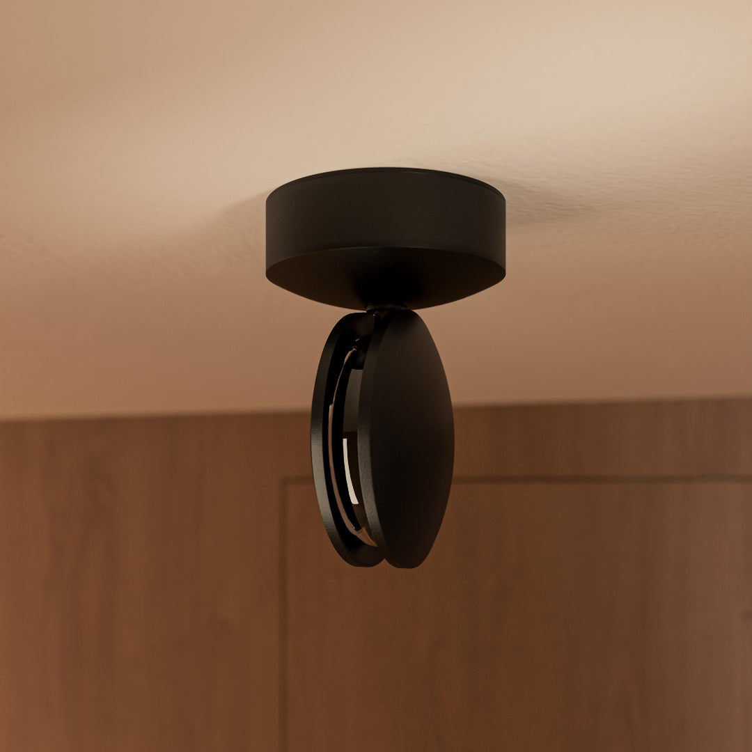 Adjustable Minimalist Matte Finish Ceiling Light Fixture Indoor Spotlight