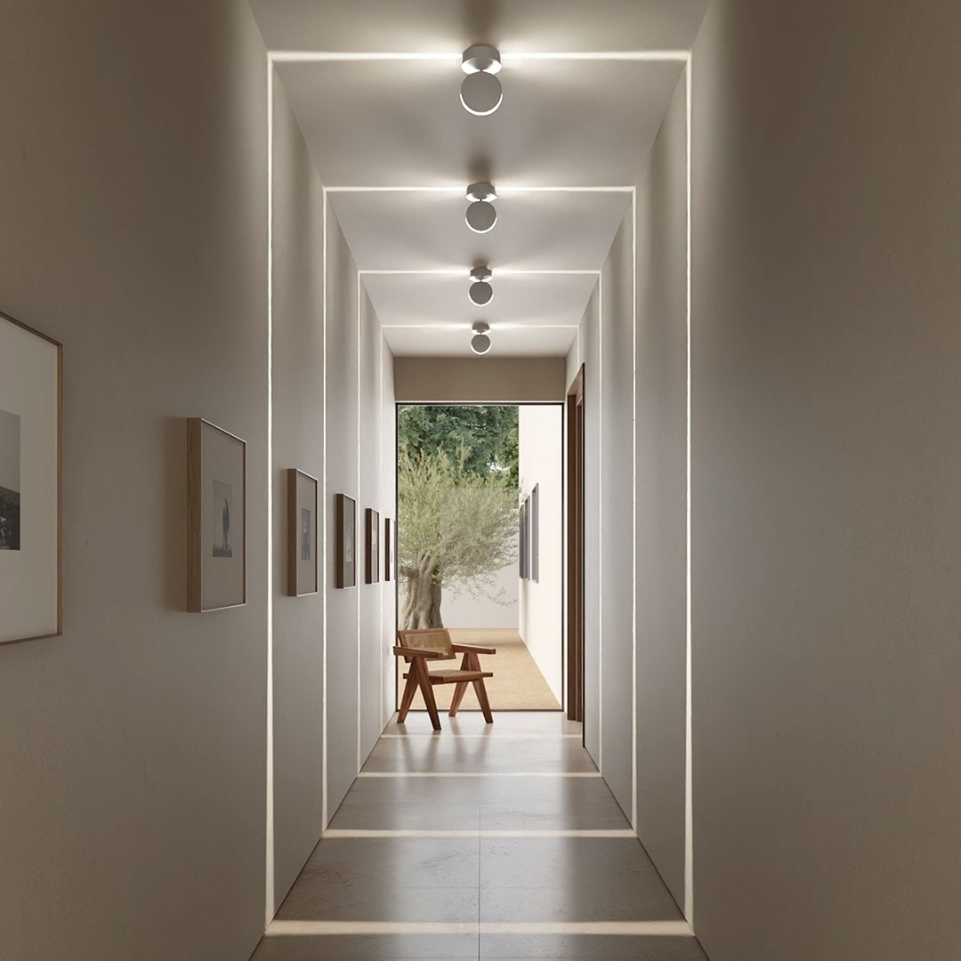 Adjustable Minimalist Matte Finish Ceiling Light Fixture Indoor Spotlight