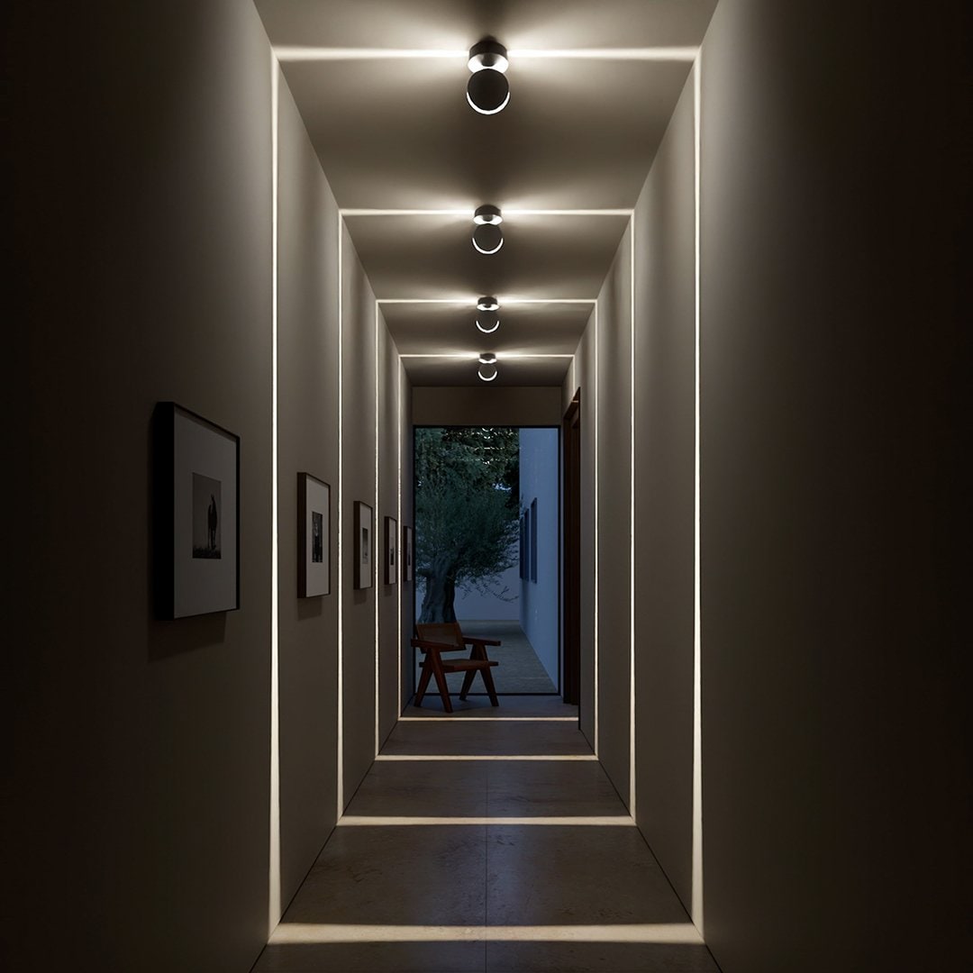 Adjustable Minimalist Matte Finish Ceiling Light Fixture Indoor Spotlight