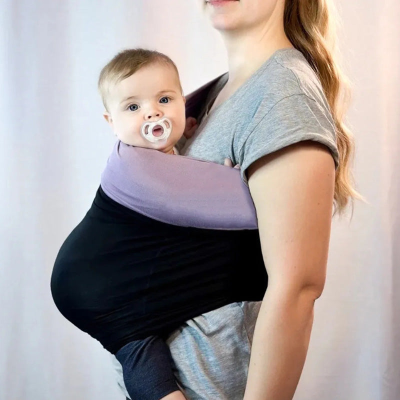 Soft Breathable Ergonomic Hands-Free Adjustable Baby Wrap Carrier