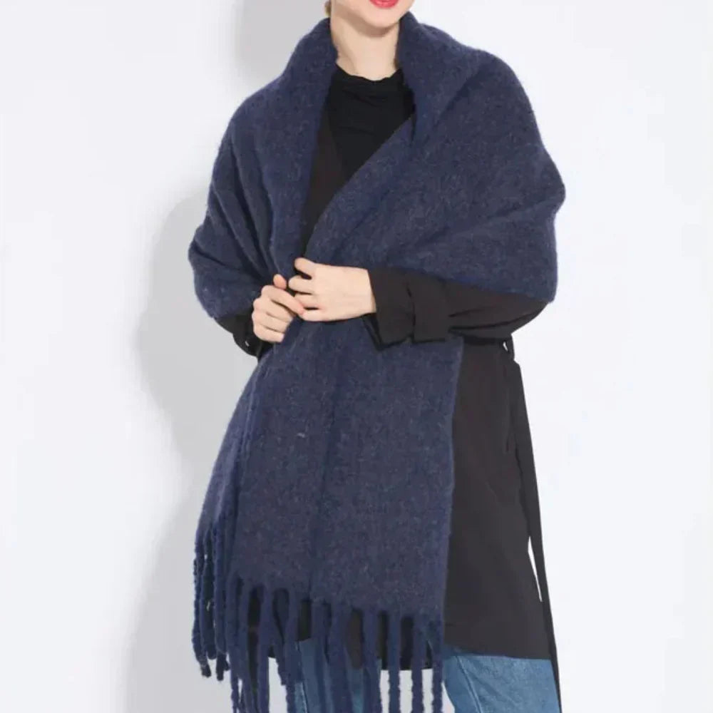 Soft Extra Long Cashmere Winter Scarf For Women