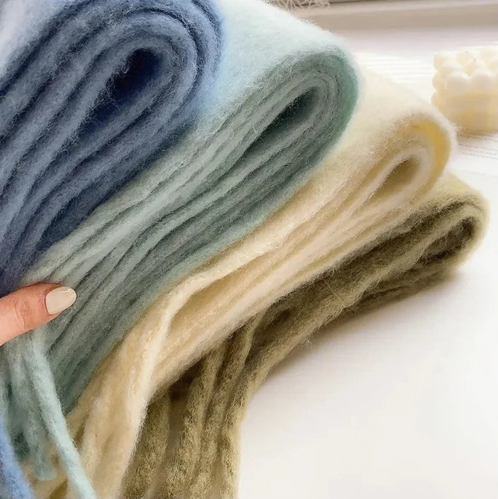 Soft Extra Long Cashmere Winter Scarf For Women