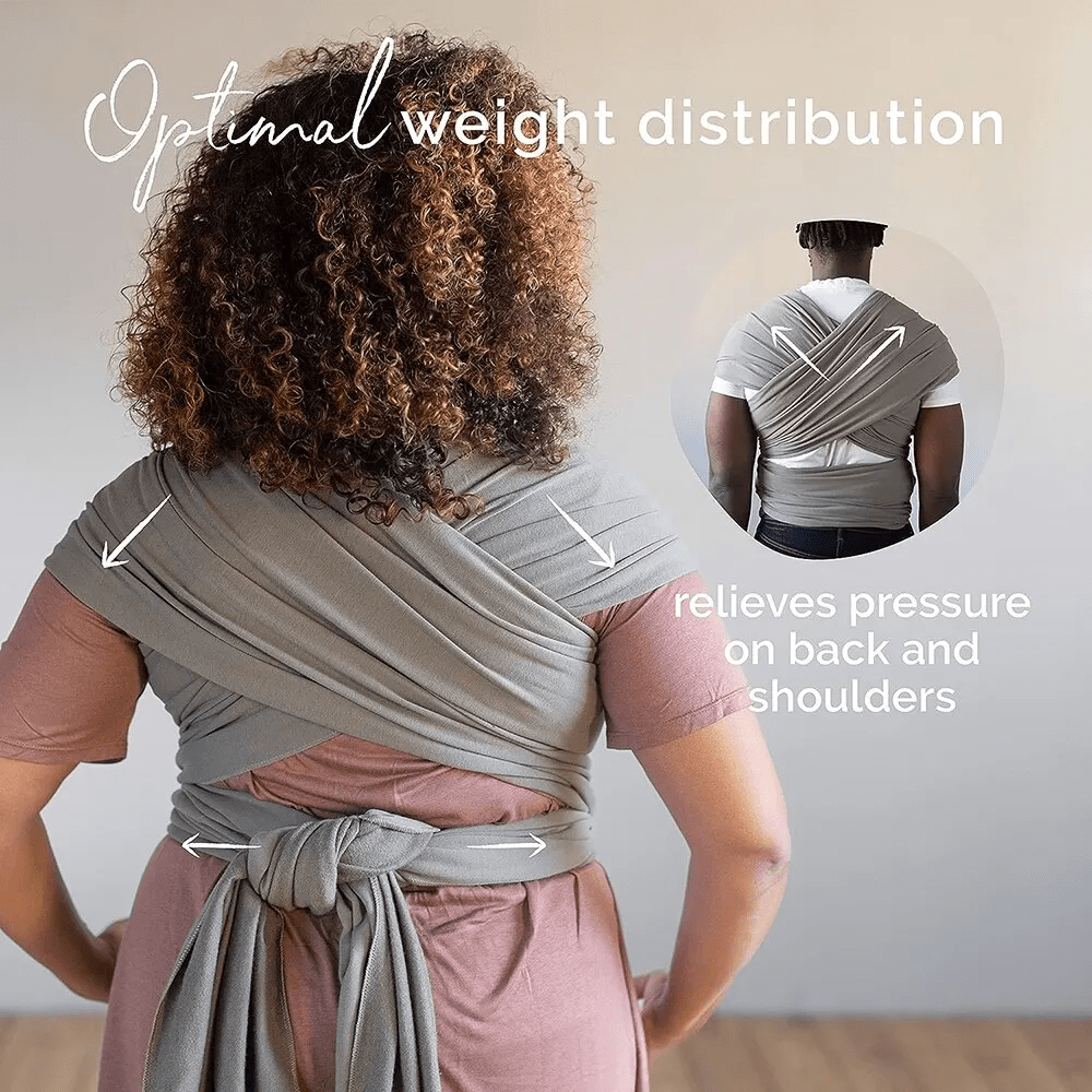 Ergonomic Breathable Adjustable Wrap Hands-Free Baby Carrier
